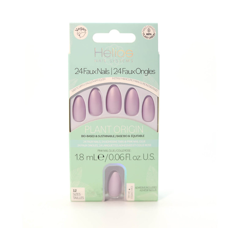 Plant Based Lilac Stiletto Nail
